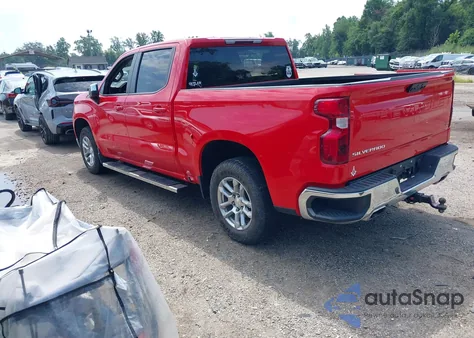 2022 Chevrolet Silverado 1500 4Wd Standard Bed Lt из США, поврежденный, VIN 2GCUDDEDXN1512000